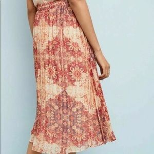 NWOT Anthropologie Midi Skirt